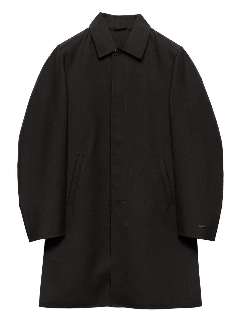 Prada wool coat Zwart