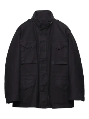 Prada Re-Nylon シャツジャケット | ブラック | FARFETCH JP