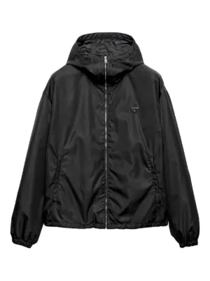 Prada re-nylon Blouson Jacket | Black | FARFETCH CA
