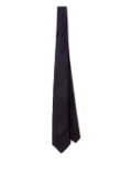 Prada patterned silk tie - Blue