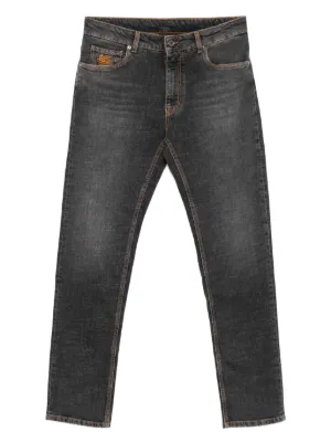 Emporio Armani Eagle-logo Jeans | Grey | FARFETCH BH