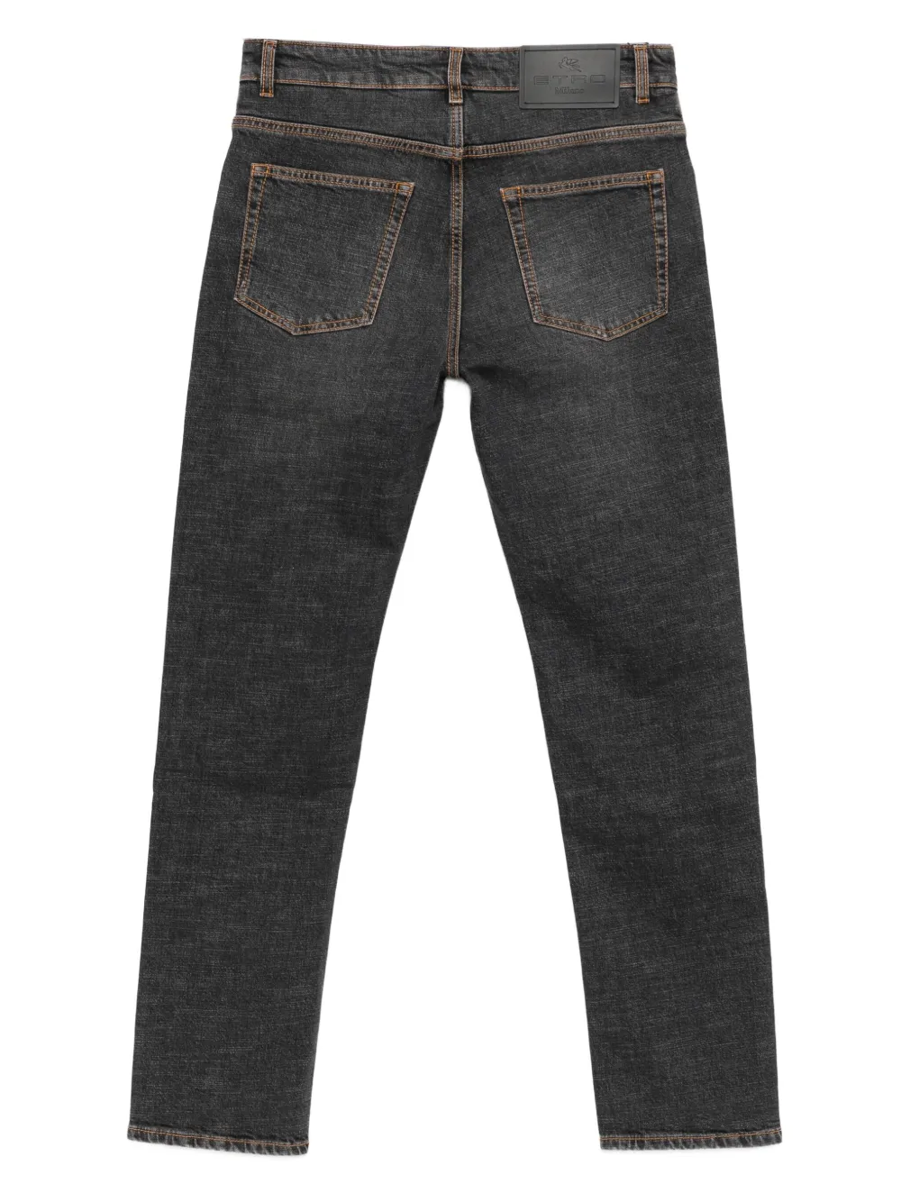ETRO Jeans met geborduurd logo - Grijs