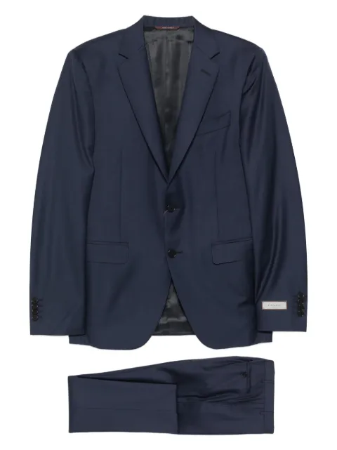 Canali single-breasted wool suit