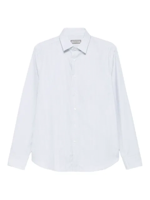 Canali camisa con cuadros estampados