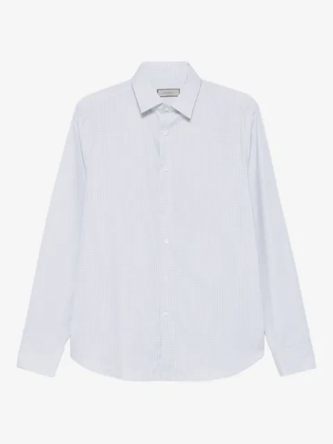 Canali camisa con cuadros estampados