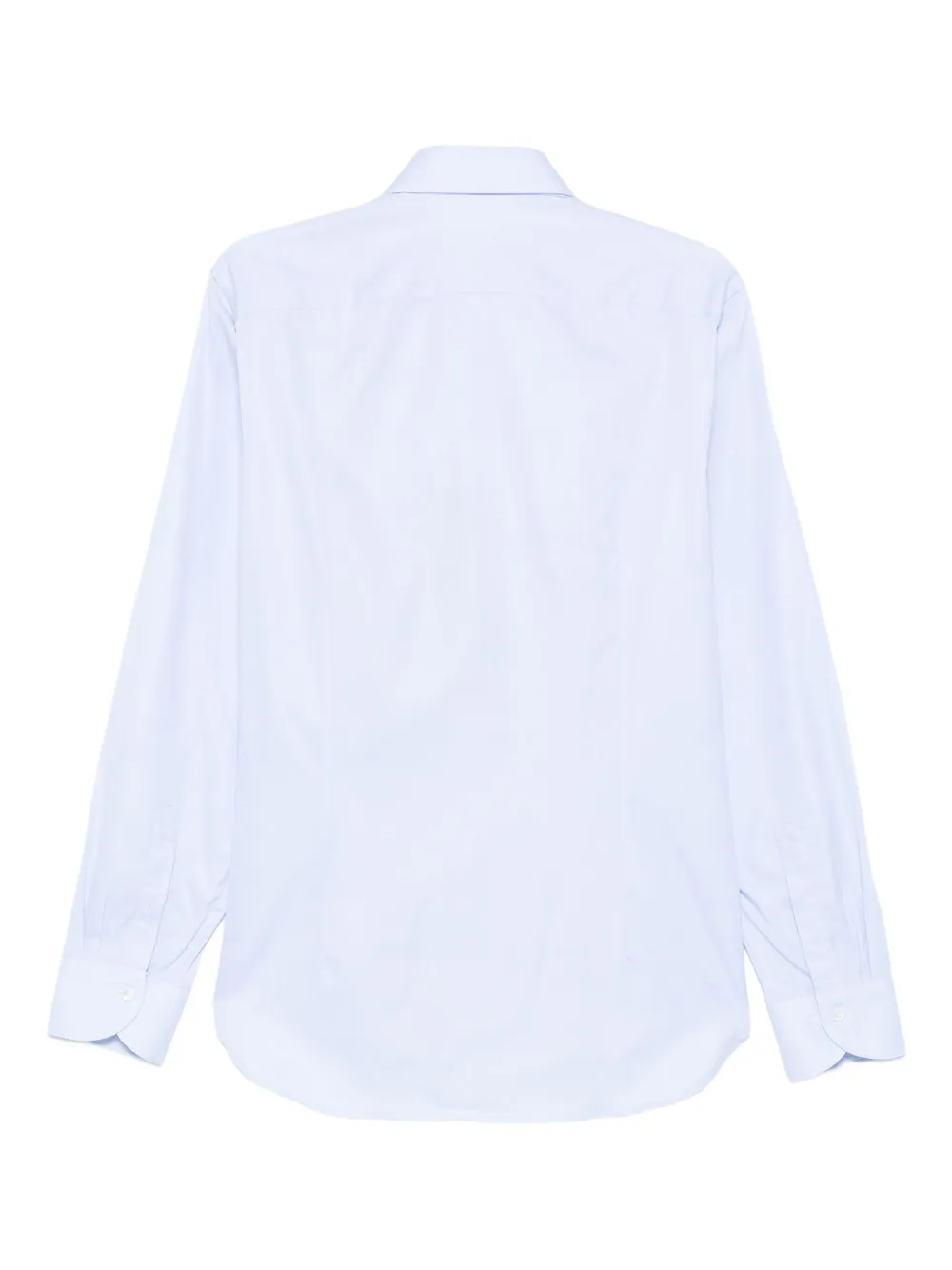 Canali Katoenen overhemd met lange mouwen Blauw