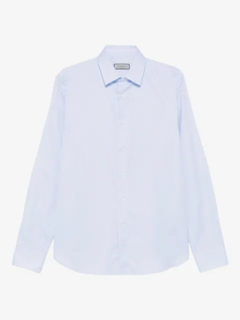 Canali long-sleeve cotton shirt