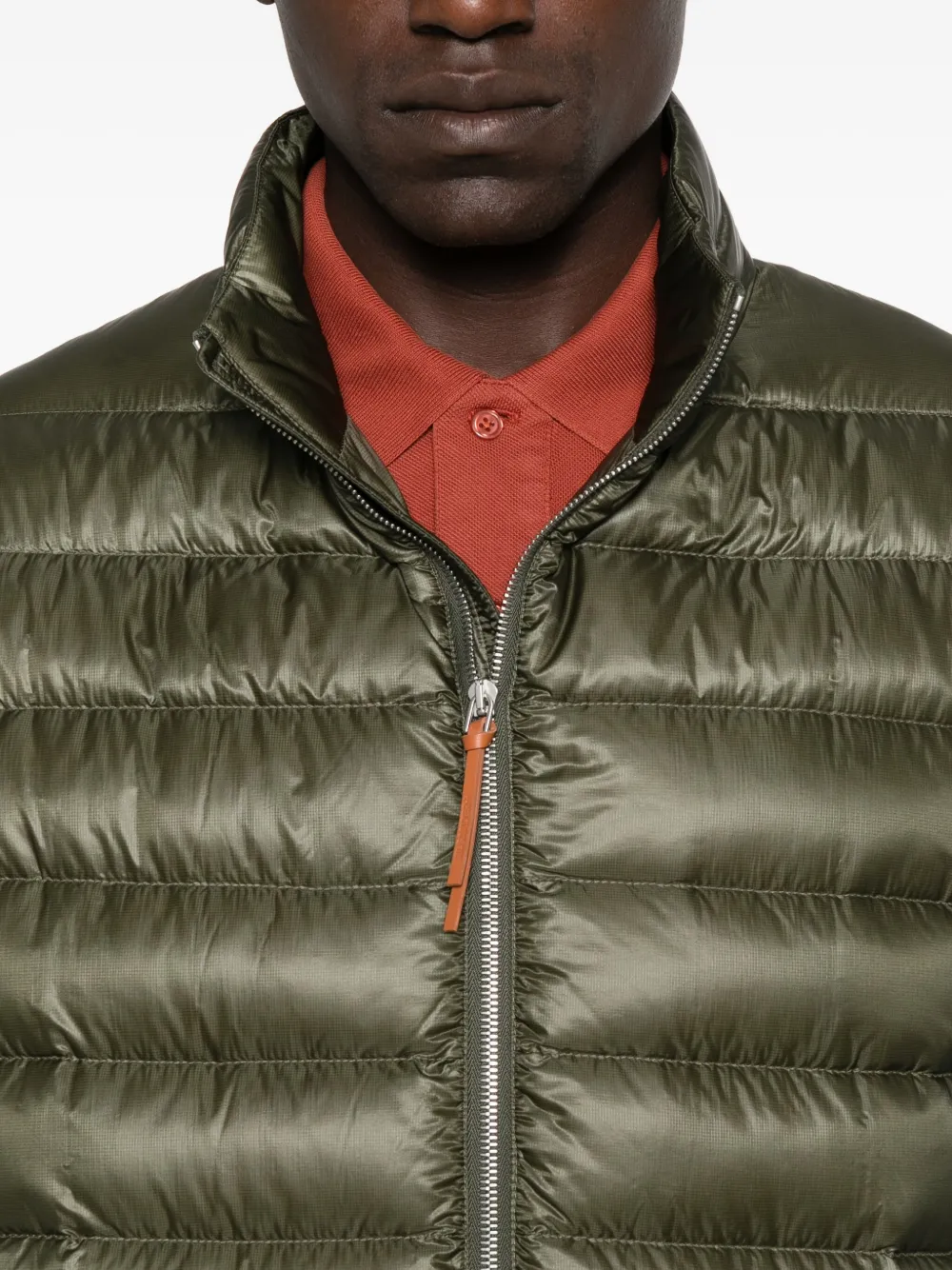 JIL SANDER+ Gewatteerd donsjack Groen
