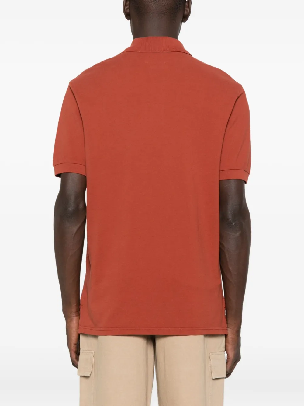 ISABEL MARANT Poloshirt met geborduurd logo Bruin