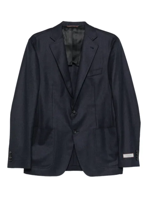 Canali blazer à poches plaquées