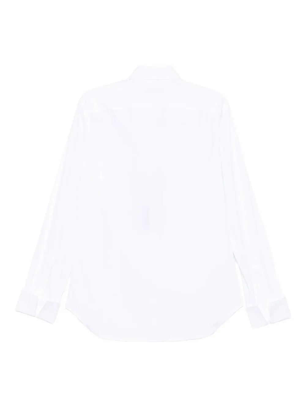 Canali Katoenen overhemd Wit