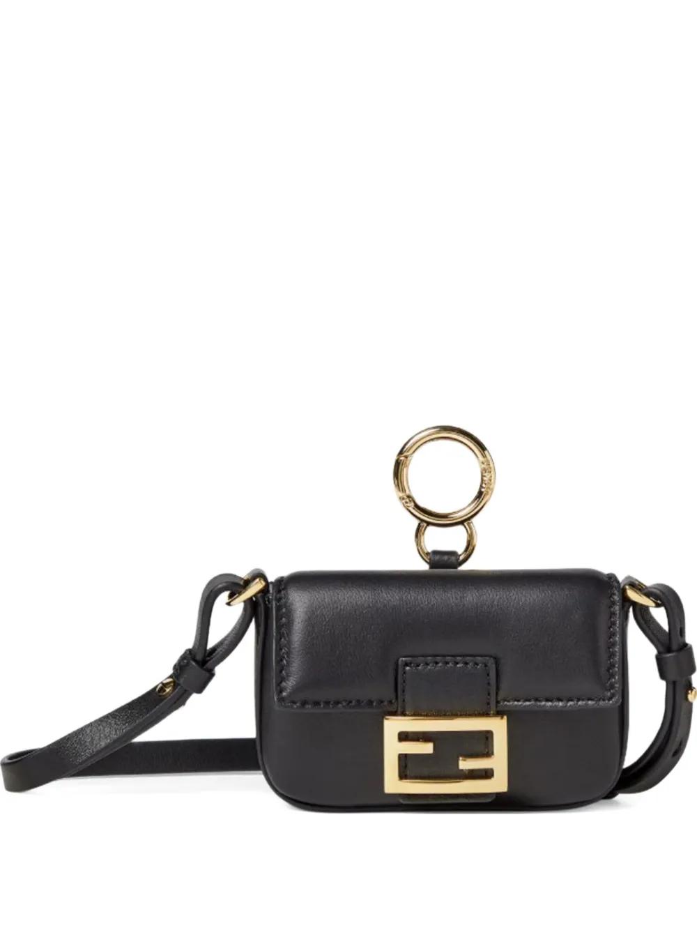 FENDI Baguette charm bag Zwart