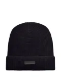 Fear Of God ribbed wool beanie - Black