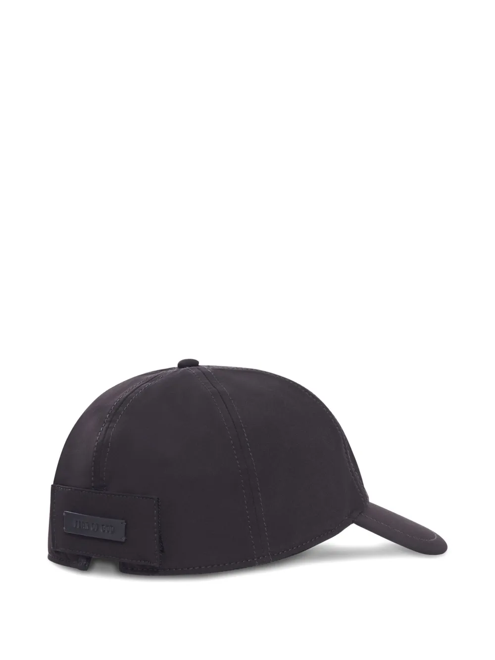 Fear Of God Technical Nylon Baseball Cap In Gray