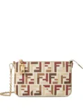 FENDI Baguette Pouch mini clutch bag - Neutrals