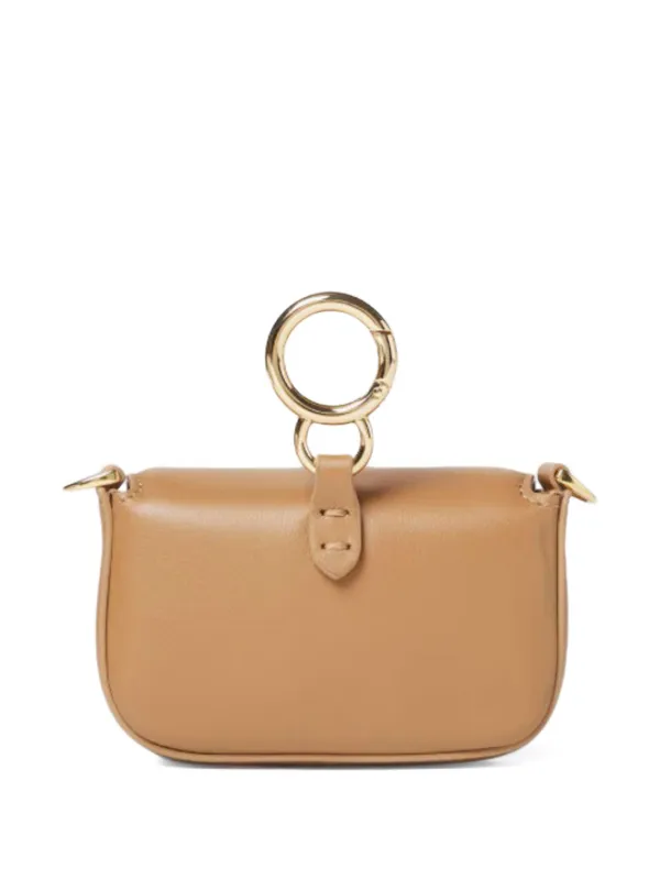 FENDI バゲット チャーム ショルダーバッグ ナノ | ブラウン | FARFETCH JP
