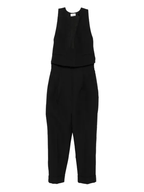 THE ANDAMANE sleeveless v-neck jumpsuit