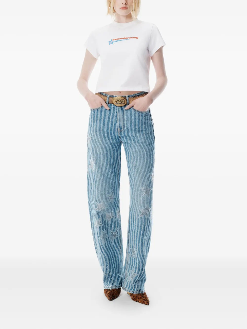 Alexander Wang playera Shrunken | Playeras y jerséis | Image 2