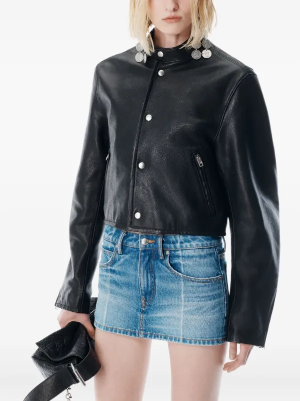 Alexander Wang フェイデッド デニムスカート | ブルー