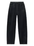Alexander Wang elasticated drawstring track pants - Black