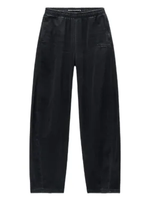Alexander Wang ラインストーン トラックパンツ | ブラック | FARFETCH JP