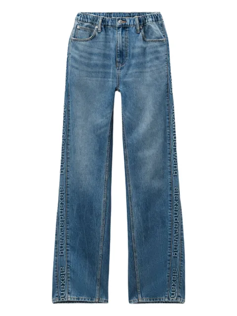 Alexander Wang logo-detail balloon trousers