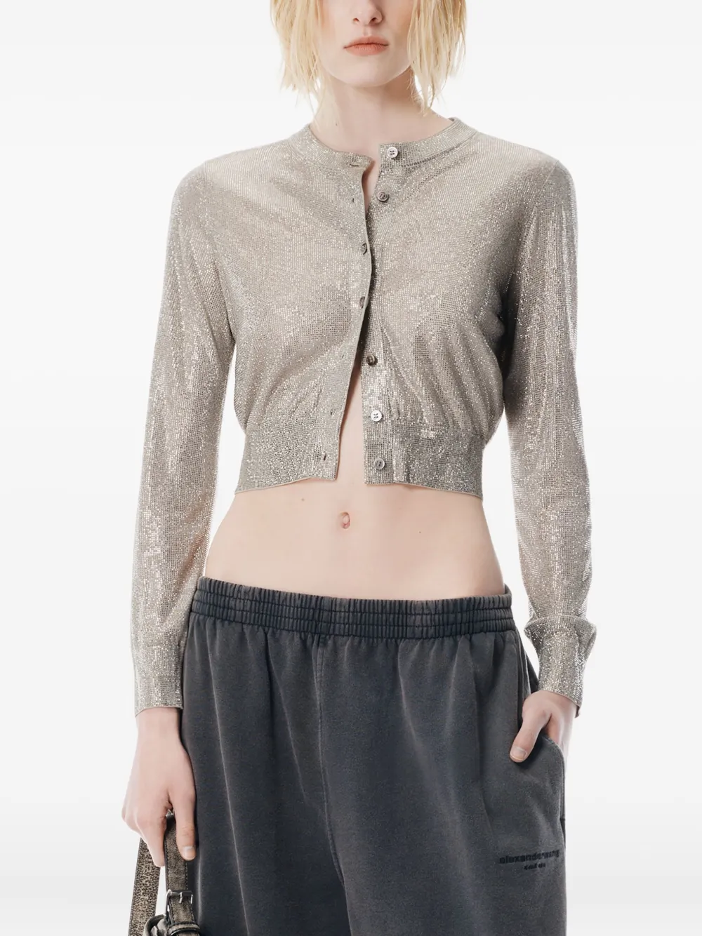 Alexander Wang Verfraaid vest Beige