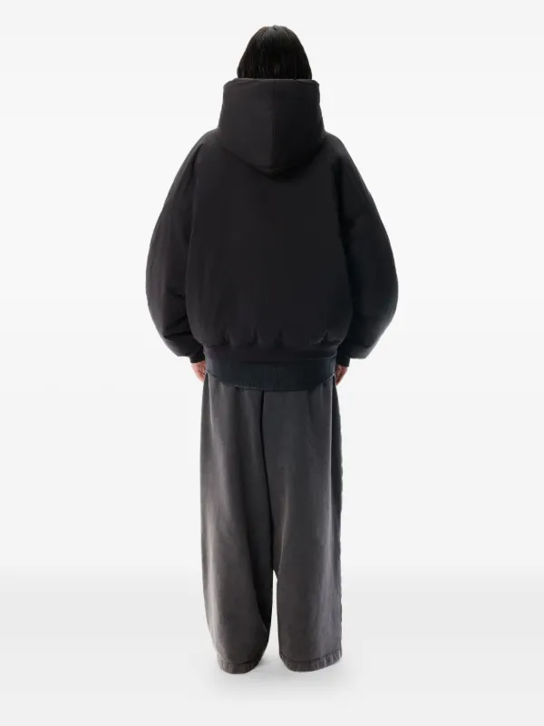 Alexander Wang フーデッド パデッドジャケット | ブラック | FARFETCH JP