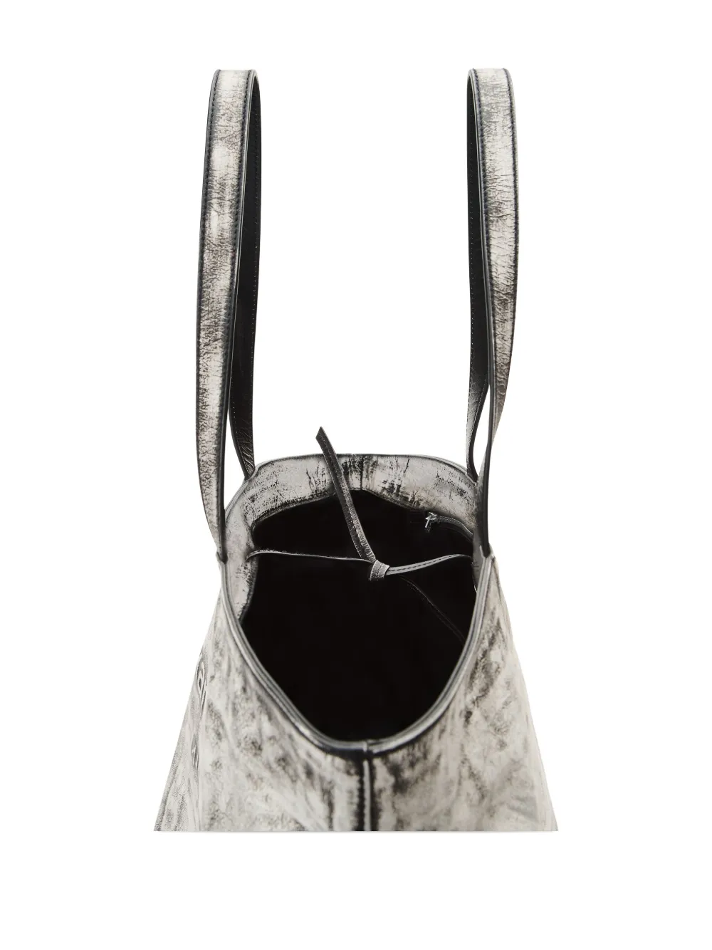Alexander Wang Punch Embossed Tote Bag In Gray