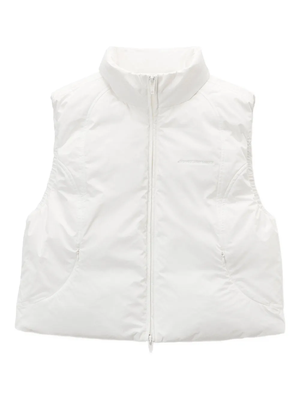 Alexander Wang Puffer Gilet In White