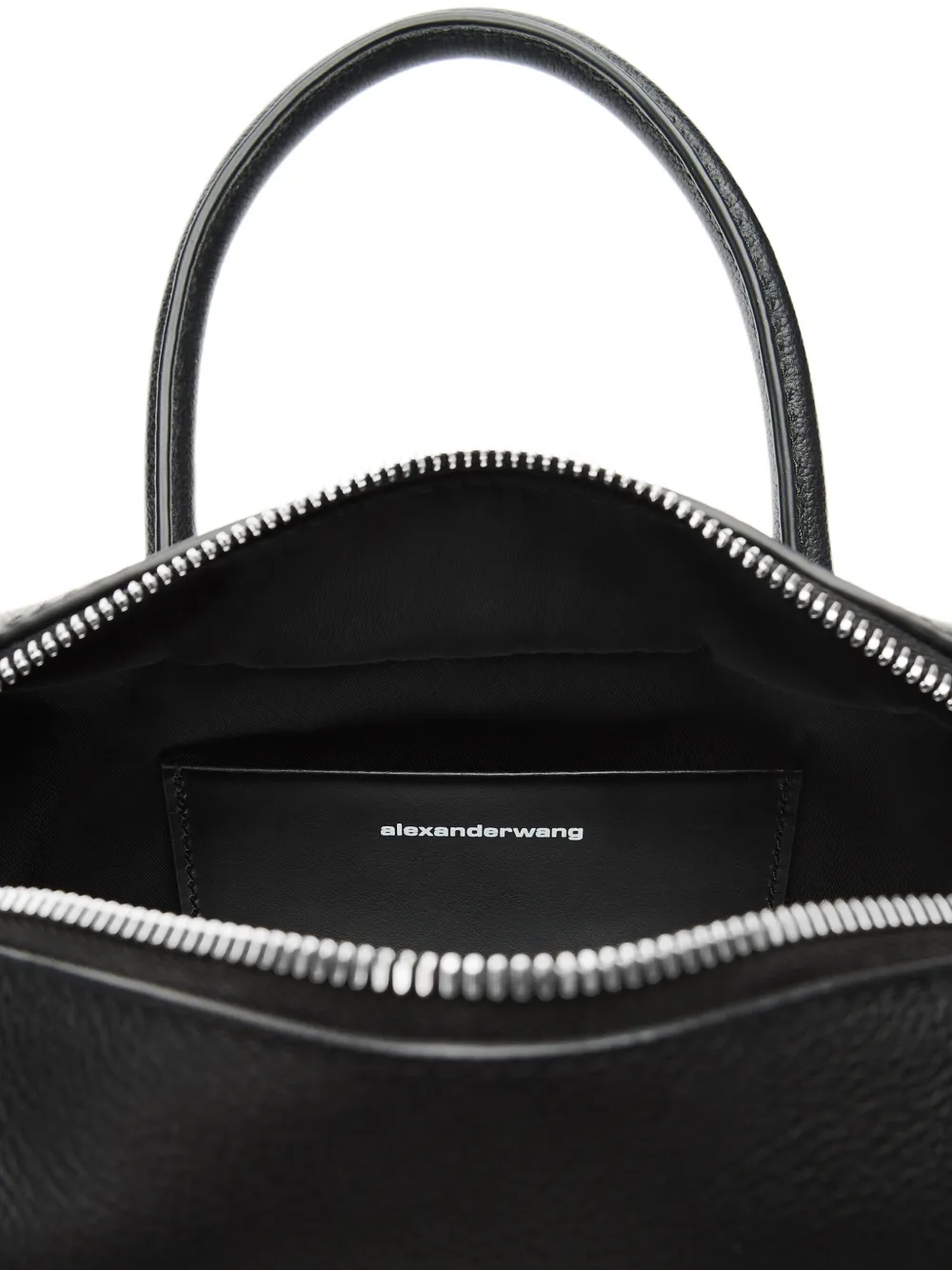 Alexander Wang Small Roux Studded Tote Bag In Black