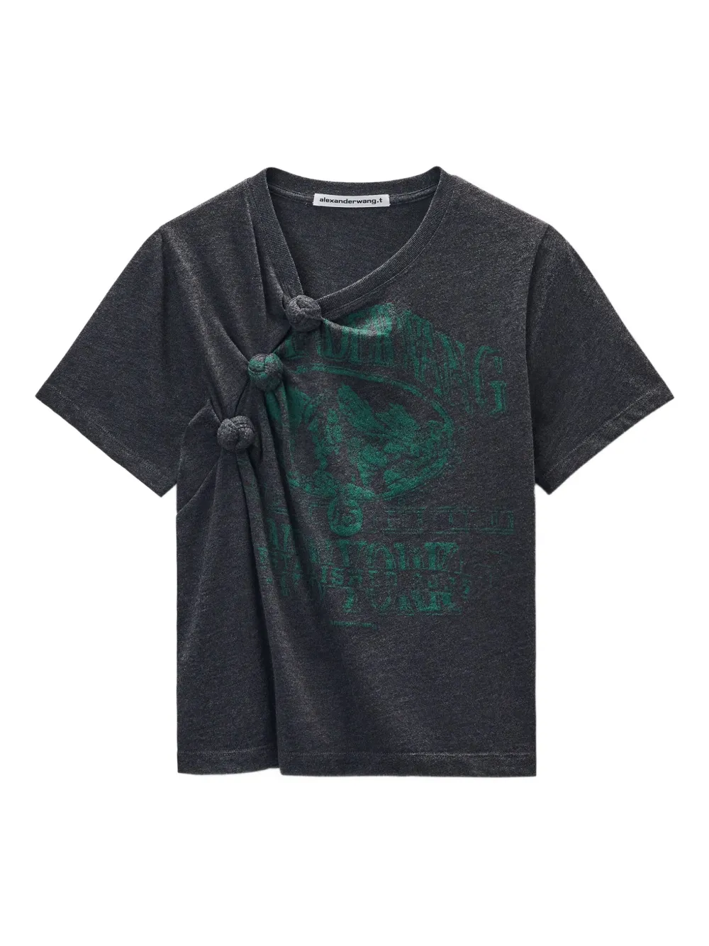 Alexander Wang playera con nudo | negro | Image 1