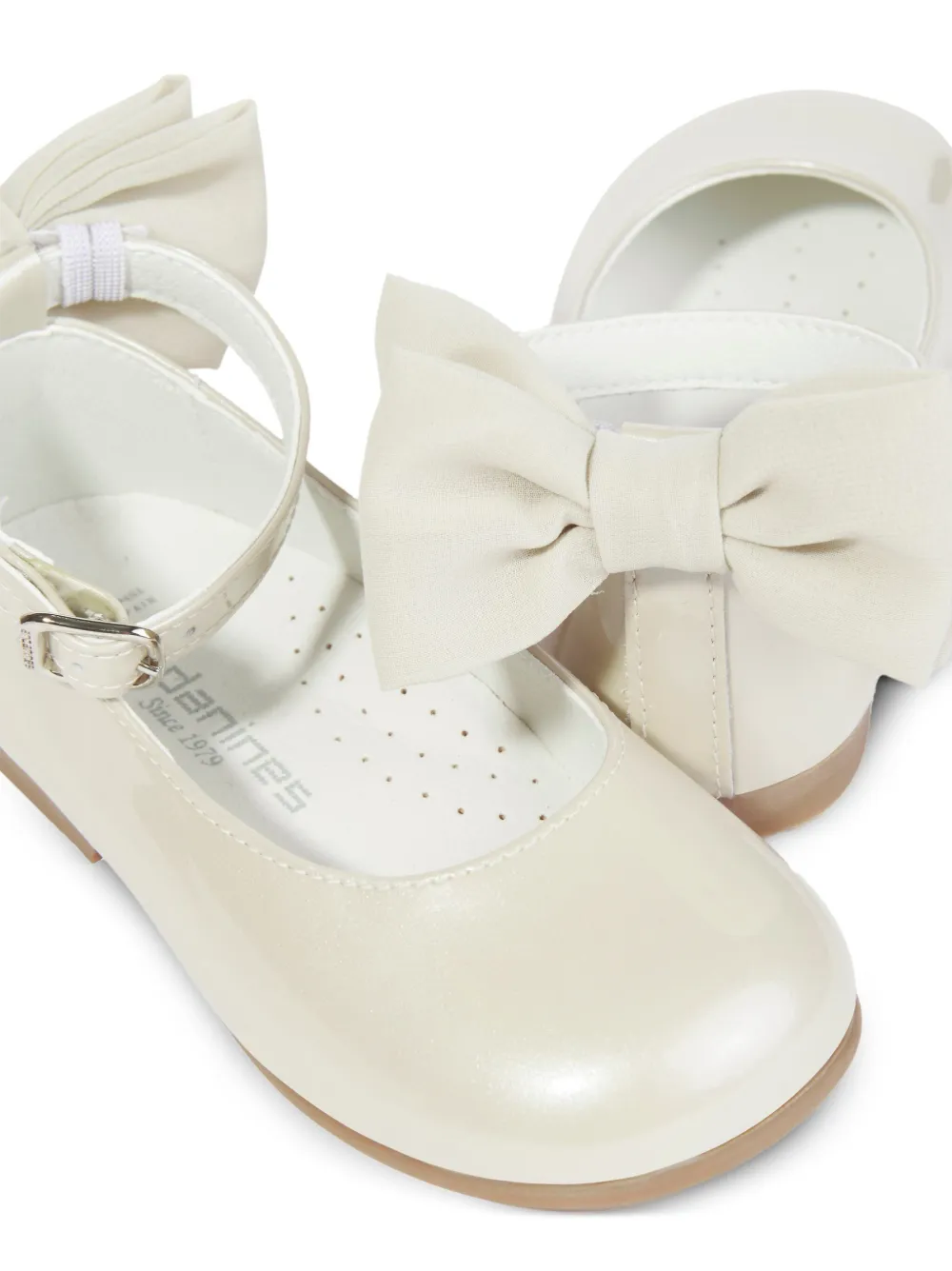 ANDANINES Ballerina's met strikdetail Beige