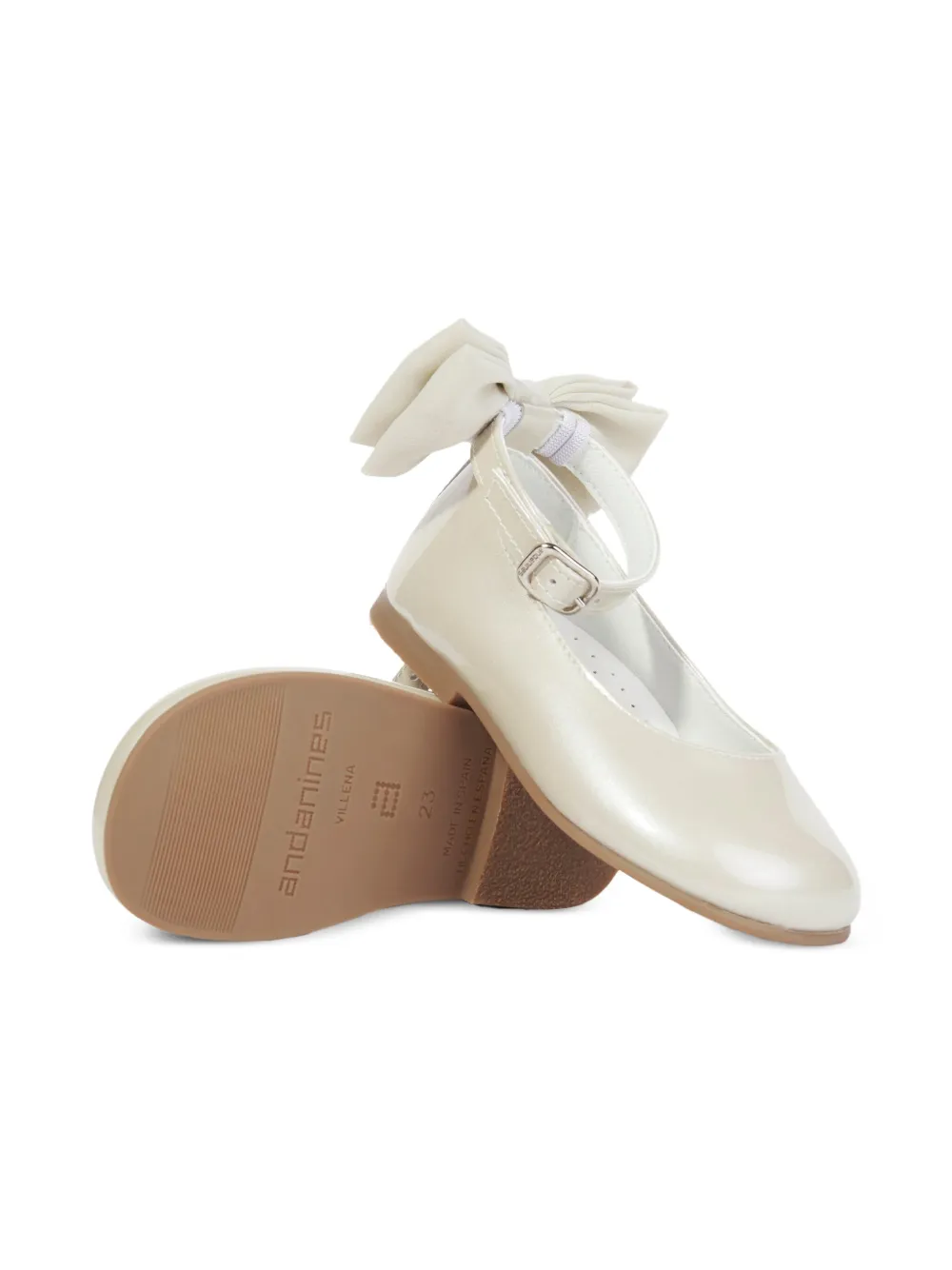 ANDANINES flats con detalle de moño | Zapatos para chica | Image 2