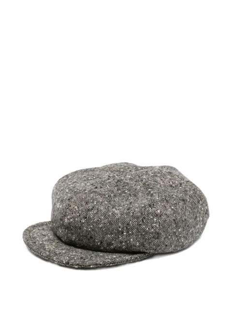 Yohji Yamamoto tweed hat