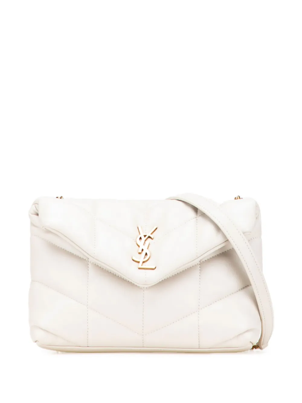 2021 Toy Lambskin Loulou Puffer crossbody bag
