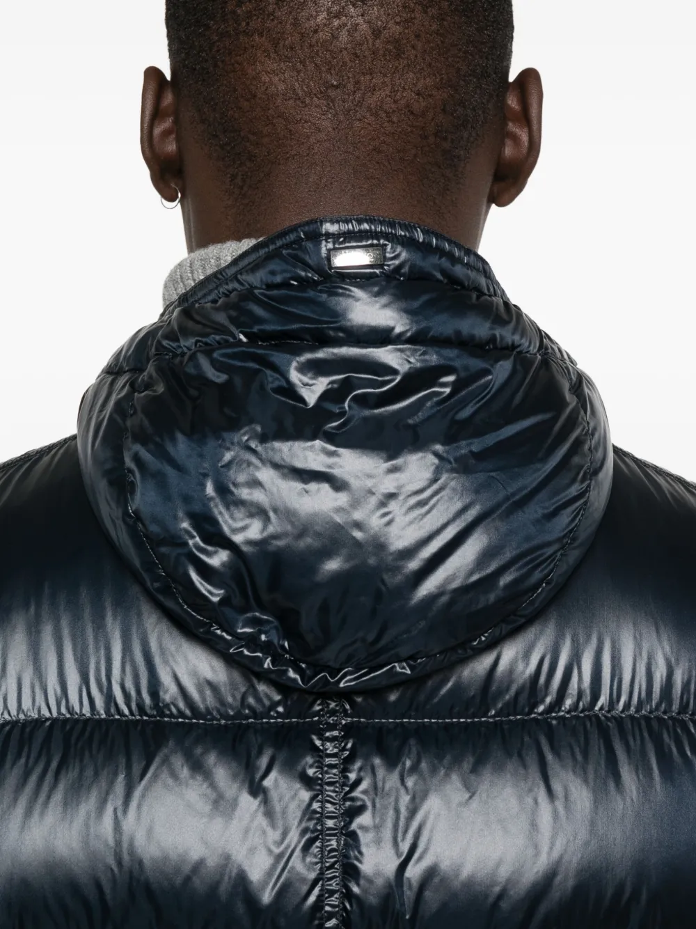 Herno Bodywarmer met capuchon Blauw