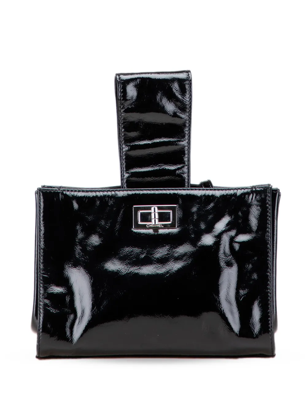 2006-2008 Patent Mademoiselle Lock Convertible Wrist clutch bag