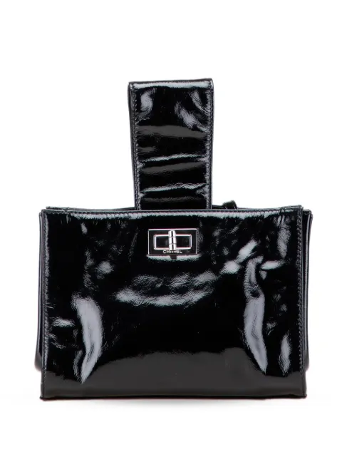 CHANEL Pre-Owned bolsa de mano Mademoiselle Lock Convertible Wrist de charol 2006-2008