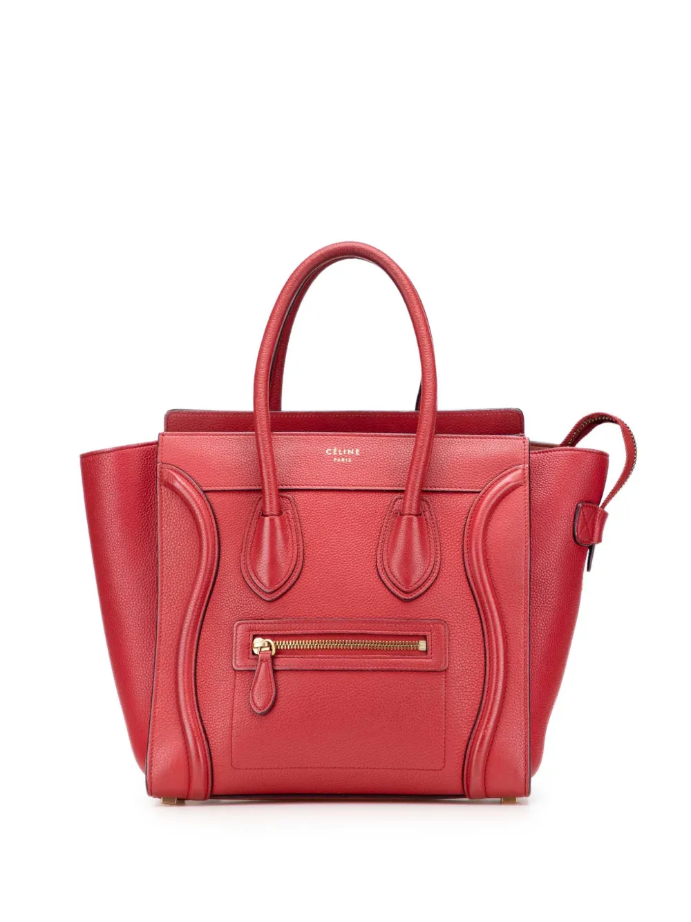 2012-2018 Micro Calfskin Luggage Tote handbag
