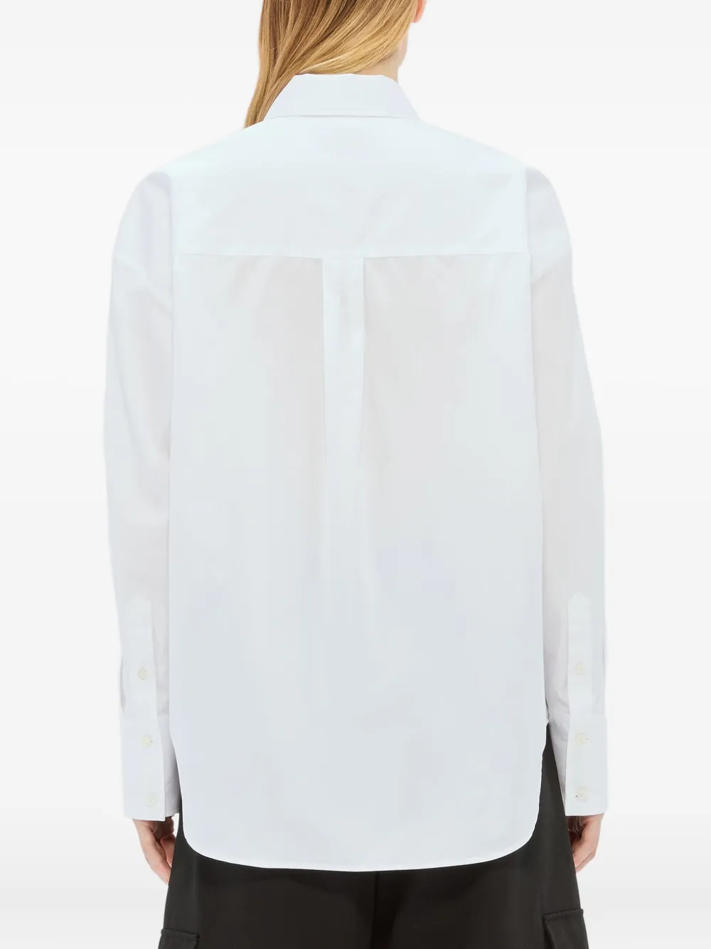 Msgm Rabbit-print Shirt In White