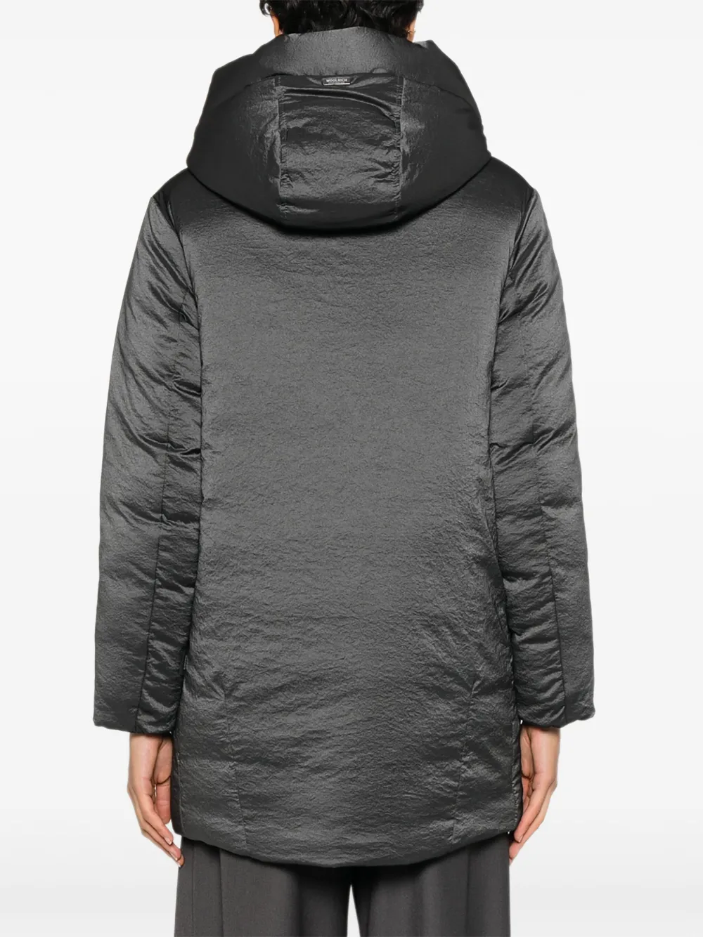 Woolrich Marylin jas met capuchon Grijs