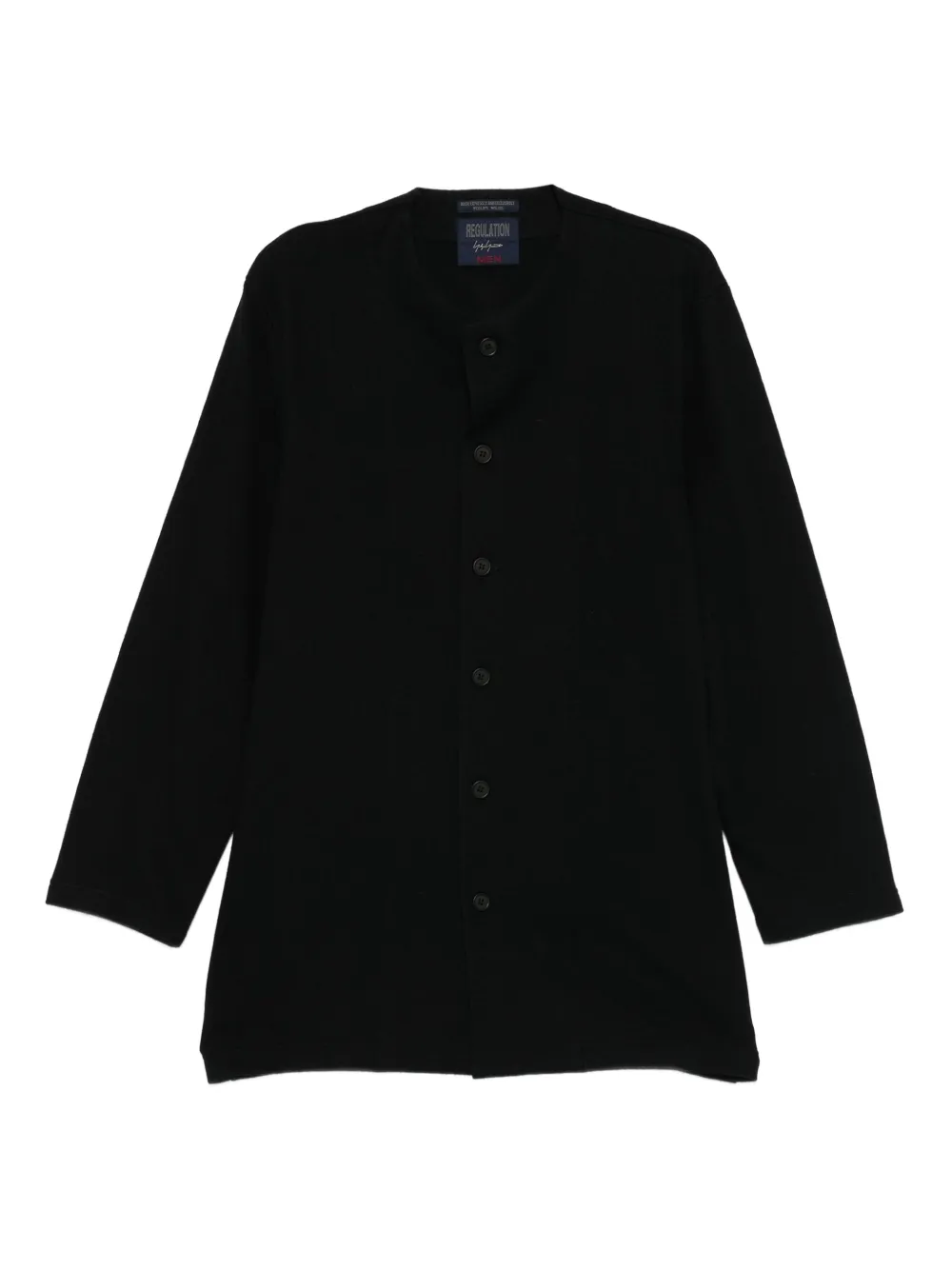 Yohji Yamamoto buttoned-up cardigan | Black | Image 1