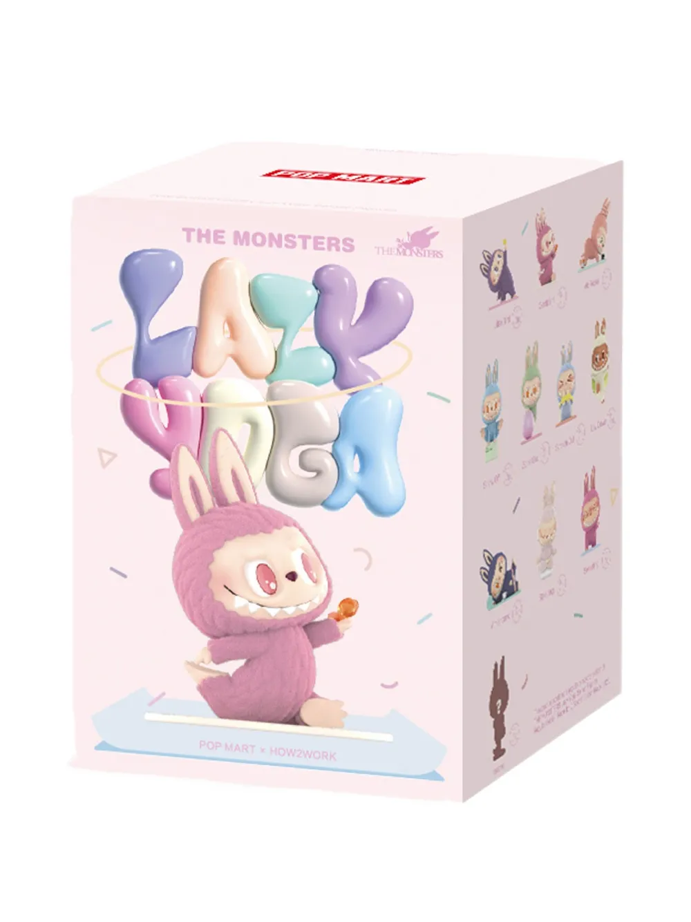 Pop Mart The Monsters Lazy Yoga Series figurine blind box | White | Image 1