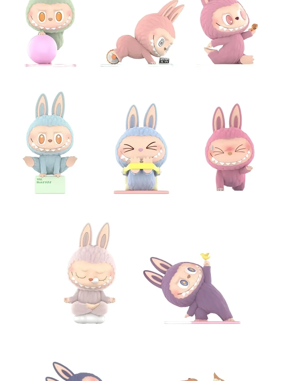 Pop Mart The Monsters Lazy Yoga Series figurine blind box | Figurines | Image 2