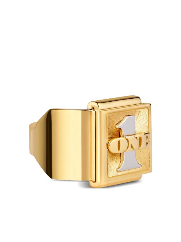 Marie Lichtenberg 18K Yellow Gold Small Buck Ring