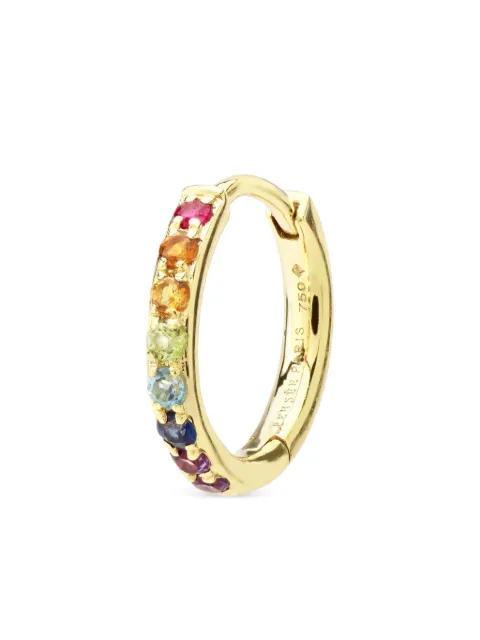 Persée 18K yellow gold diamond single earring