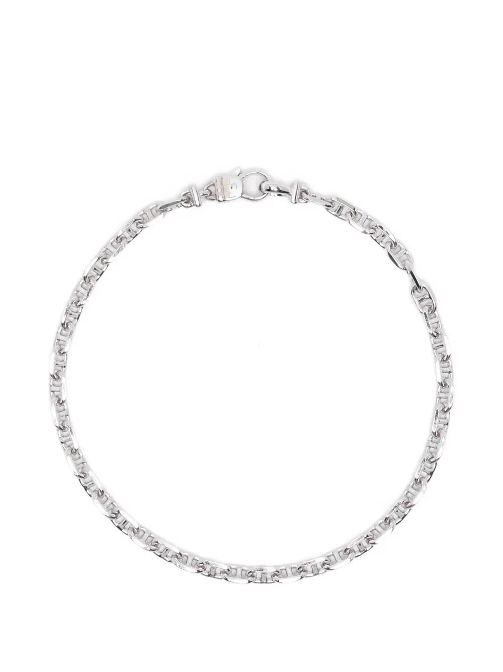 Tom Wood Robe cable-chain bracelet - Argento