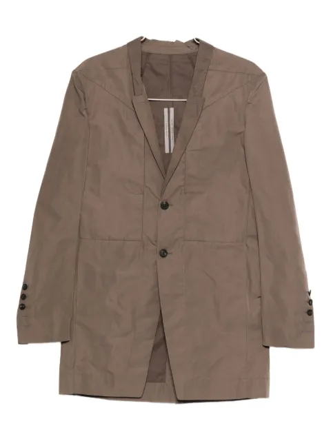 Rick Owens Casaco com recortes