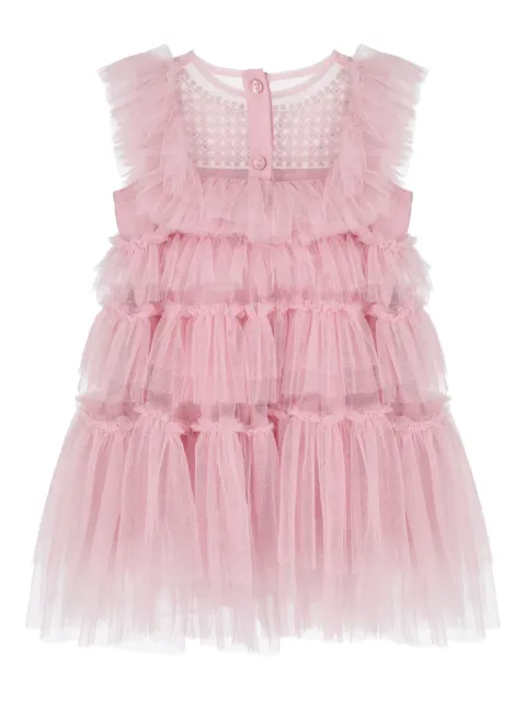 Tutu Du Monde embellished tiered tulle dress set